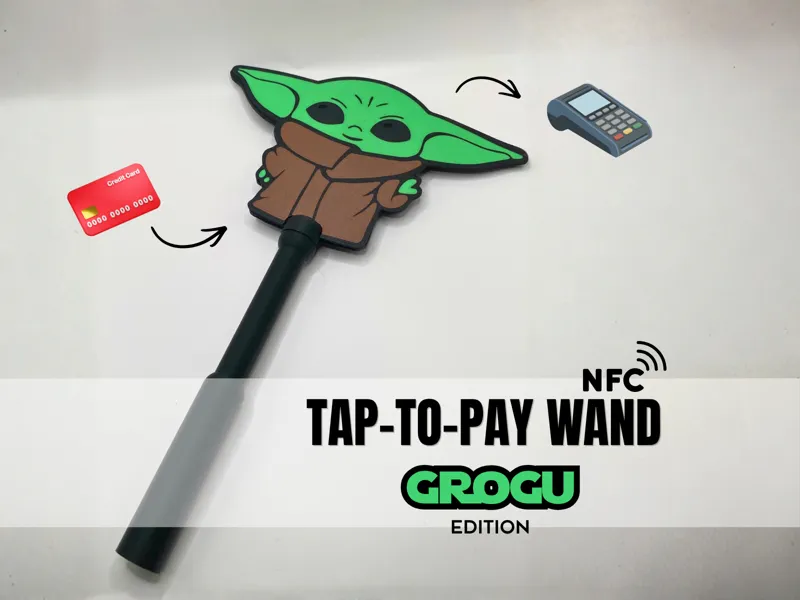 GROGU Baby Yoda  - Tap to Pay Wand - Star Wars