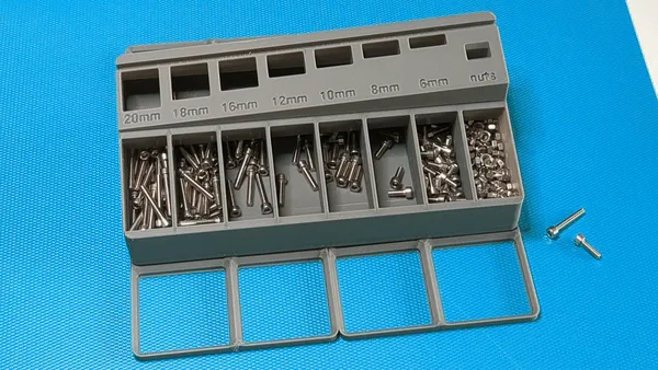 Amazing Gridfinity M3 Bolt Sorter