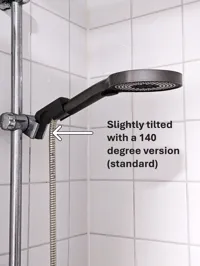 140° (standard) - (Improved) - 23mm-21mm plug