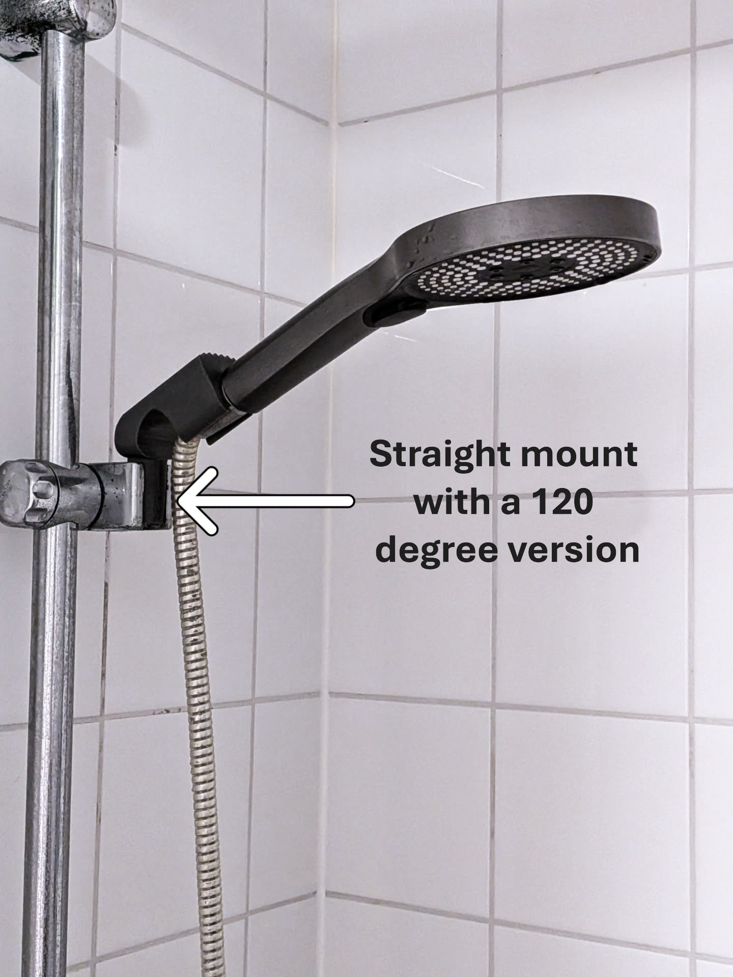 Miniatura 2 do modelo 3D Shower Head Extension+Angle Adjustment= Rainfall