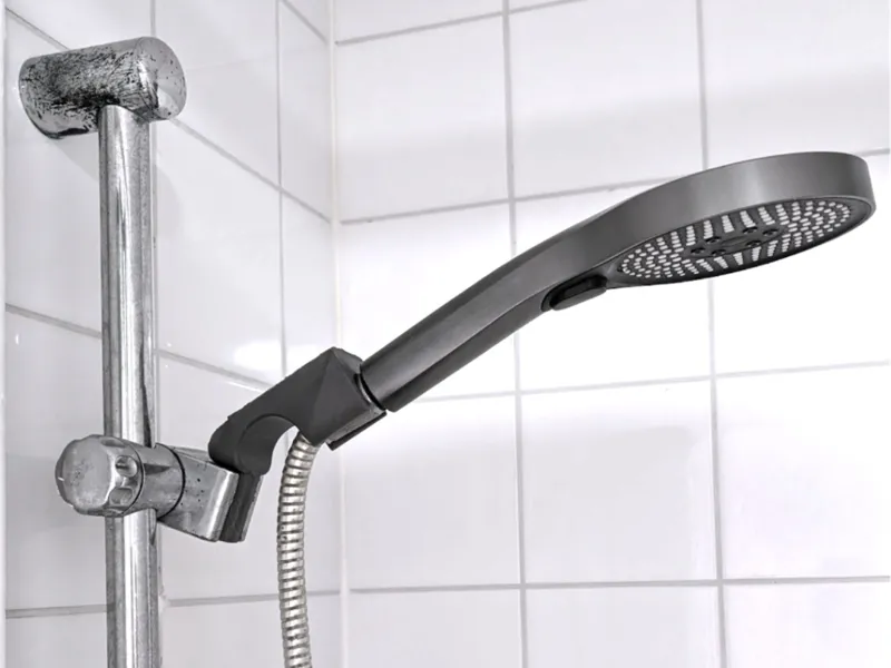 Shower Head Extension+Angle Adjustment= Rainfall
