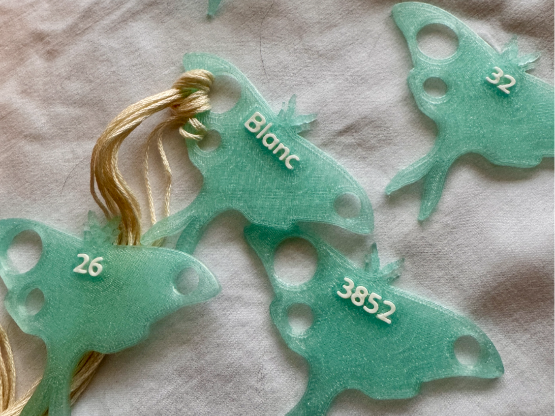 Luna Moth Floss Drops
