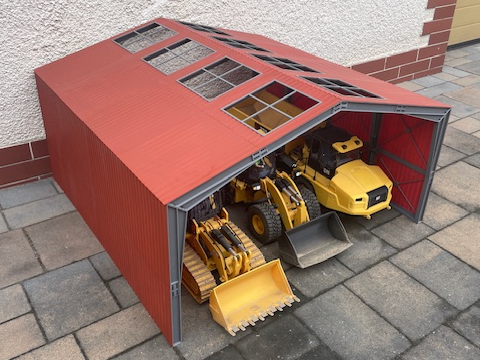 Garage / Shed / Shelter for your 1:14 models