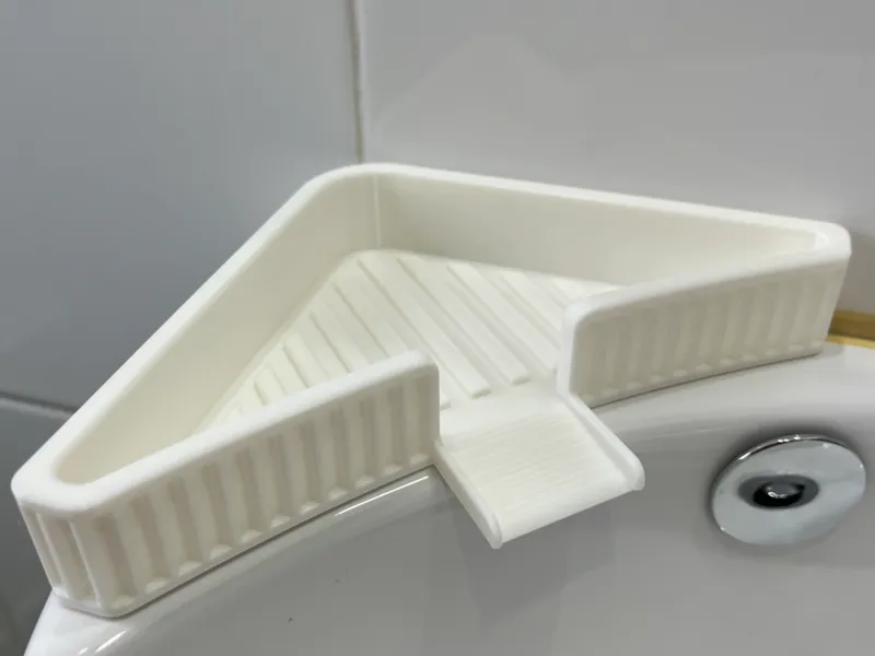Soap dish - Corner style - Self Draining