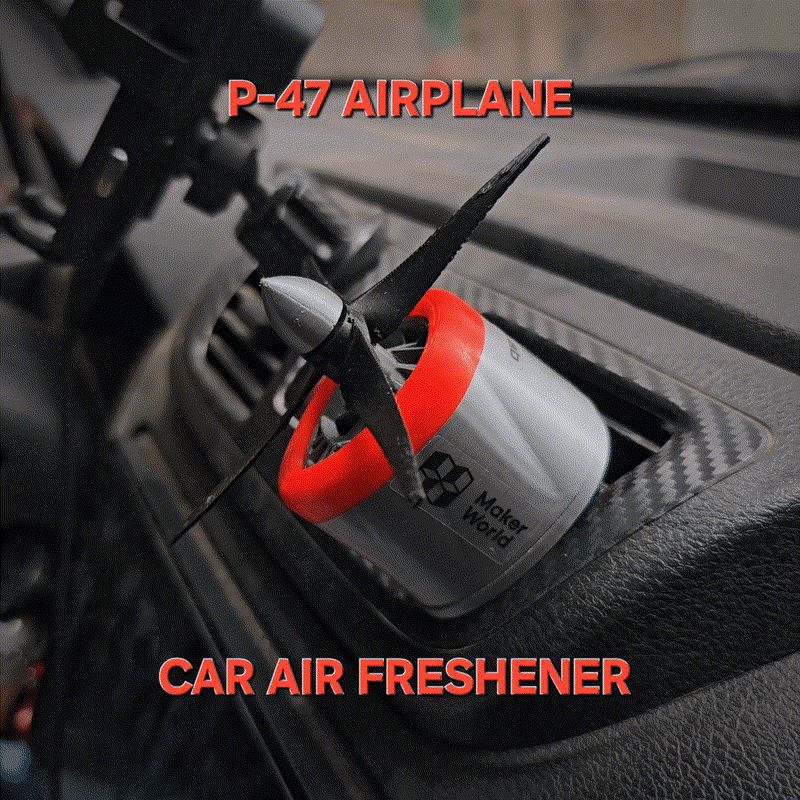 Ambientador para carro - Avión P-47 Thunderbolt
