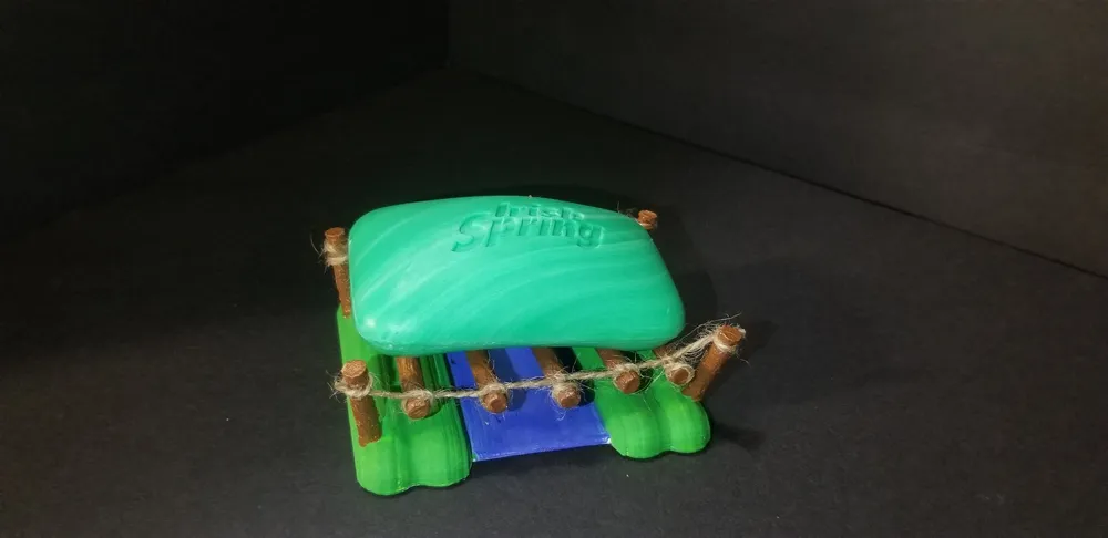 Wooden Bridge Soap Dish - Rope Bridge - Free 3D Print Model - MakerWorld