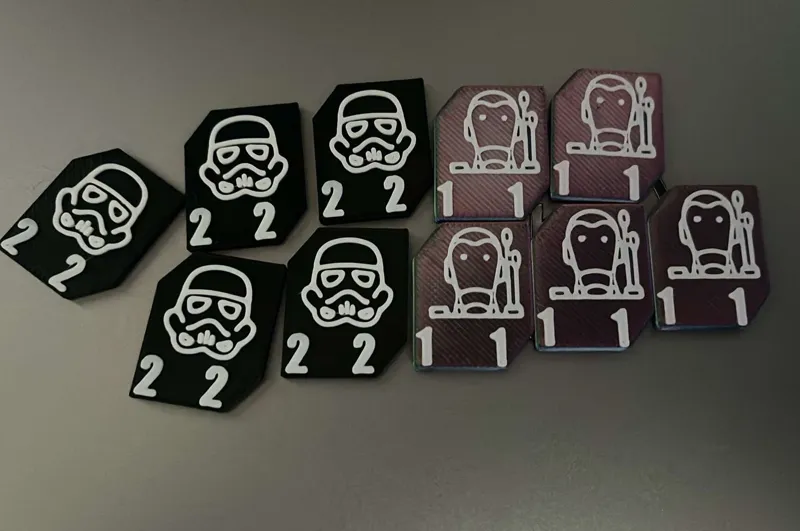 Star Wars Unlimited Trooper & Droid Token SWU