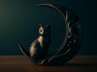 Cat on the Moon