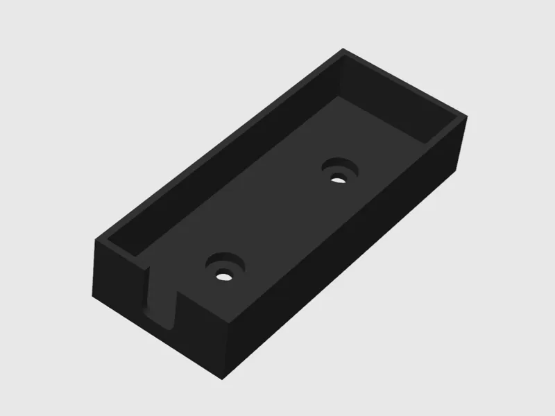 E-Stop Momentary Switch Holder (Extruded Aluminum)