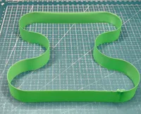 PETG test. Slow 1-18.5mm3, 0.5mm3 step
