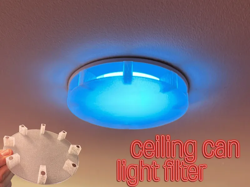 Ceiling Can Light Filter