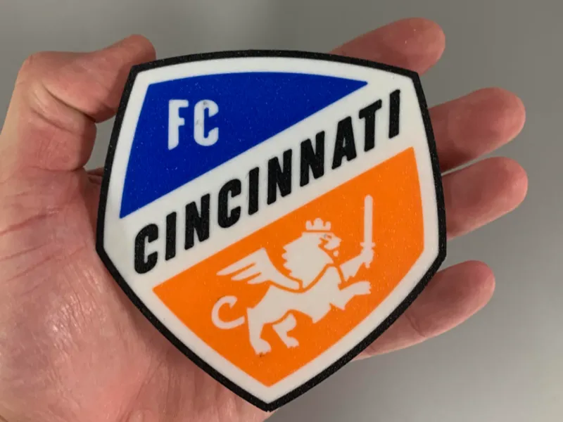 FC Cincinnati Emblem Coaster