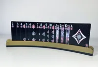 Two-Color Curved Card Holder (0.16mm High Quality)