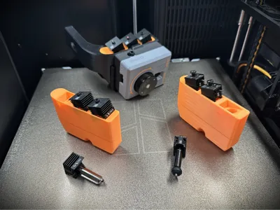 Nozzle Storage for MIM TPU Feed Assist System