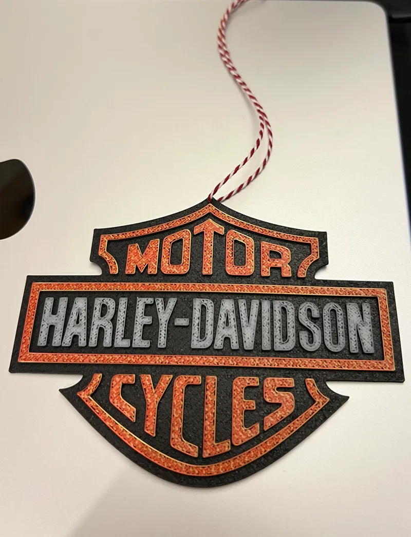Harley Davidson Ornament