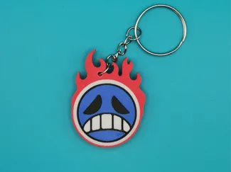 Ace Sad and cute keychain