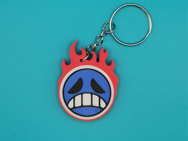 Ace Sad and cute keychain