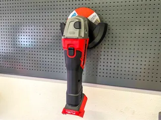 Milwaukee Angle Grinder wall or pegboard hanger