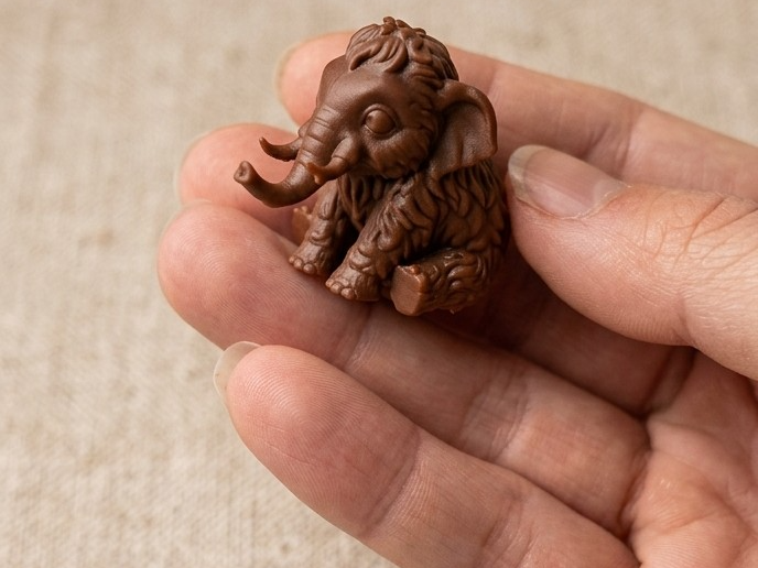 Mini Mammoth Charm