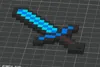 minecraft sword keychain (fiflak848)