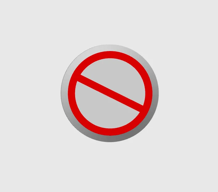 Model Maker Sign Warning Sign Icon by Models - MakerWorld