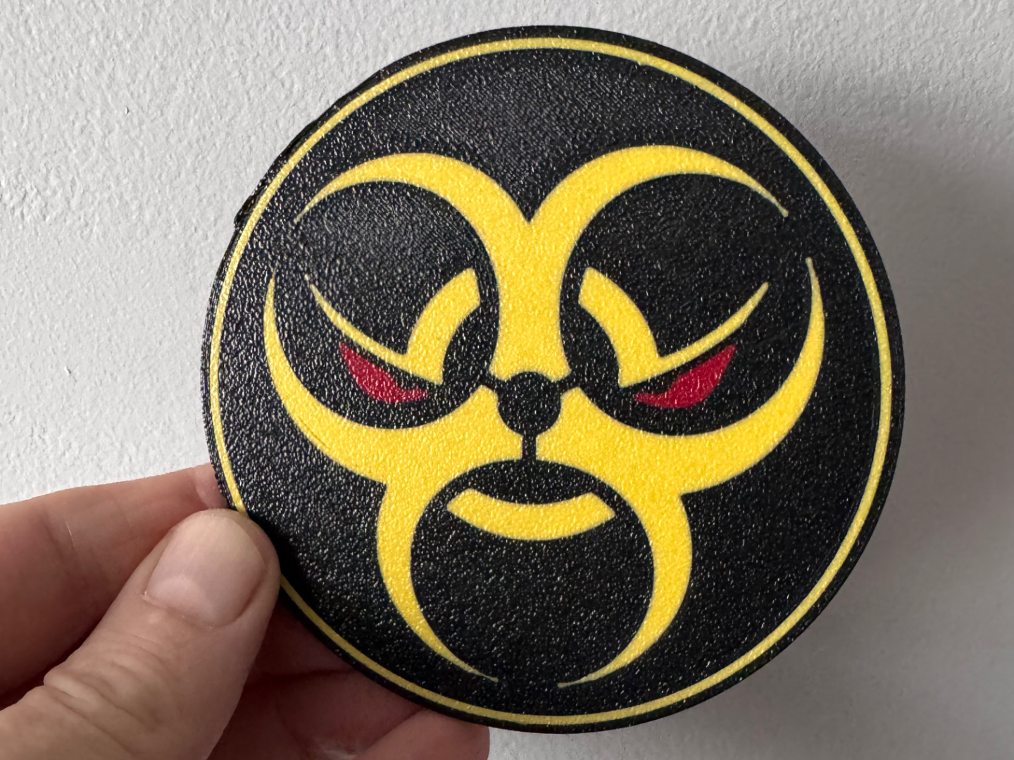 Evil Biohazard Eyes Coaster