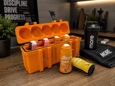 5 Bottle Syrup (Zerup) Travel Box
