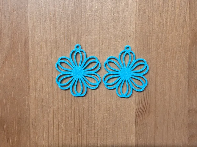 flower earrings