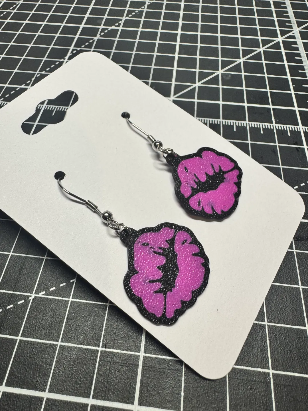 Valentines Earrings view 2