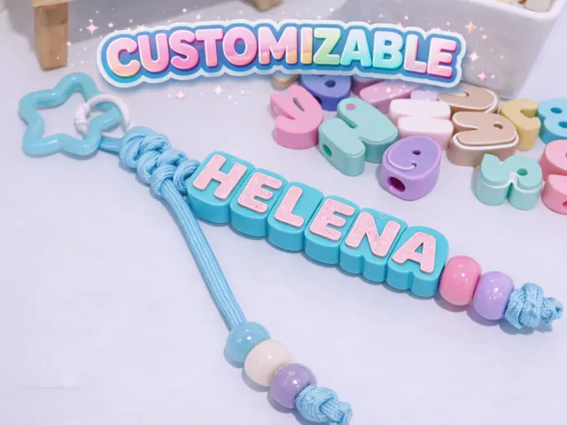 Abalorios letras personalizables - letter beads
