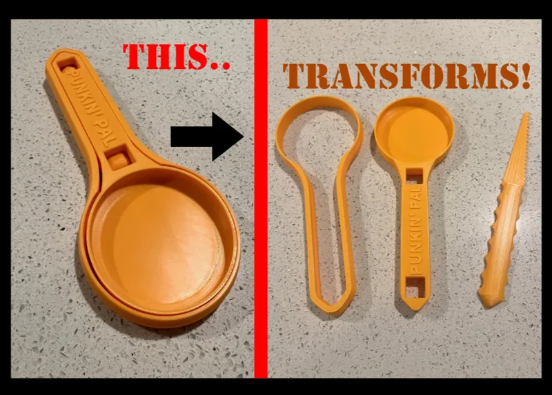 Punkin' Pal - Print-In-Place Pumpkin Tools