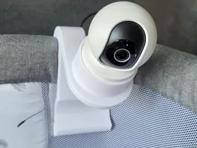 Xiaomi camera holder for a crib with a container