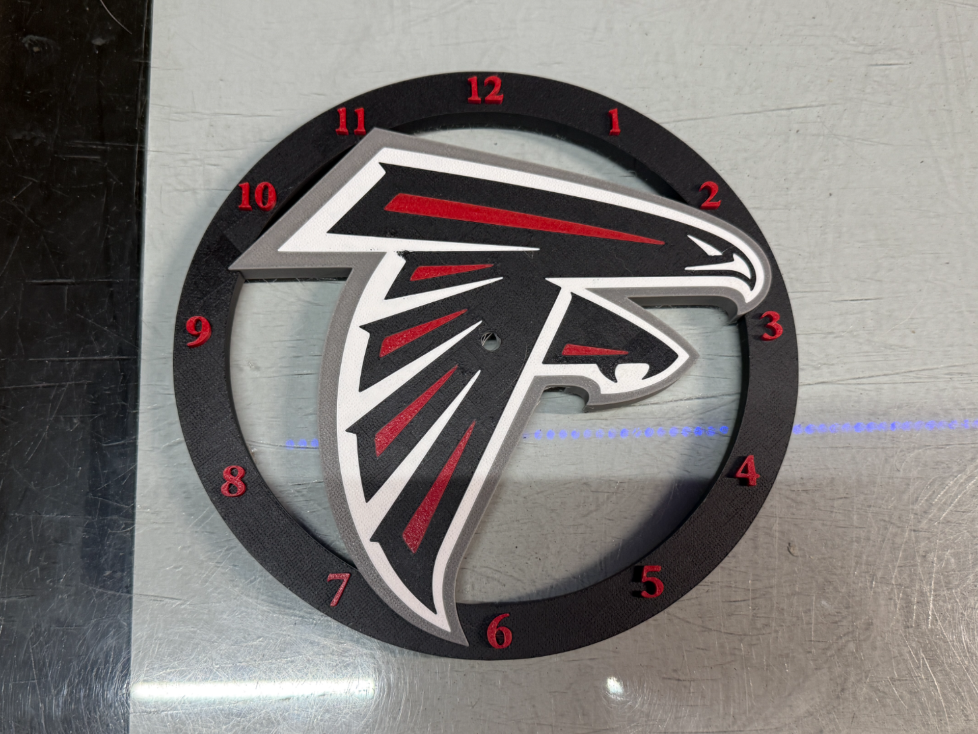 Atlanta Falcons Clock