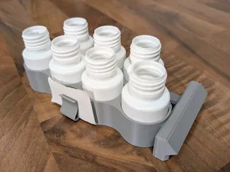 Vial organizer and holder (remix)