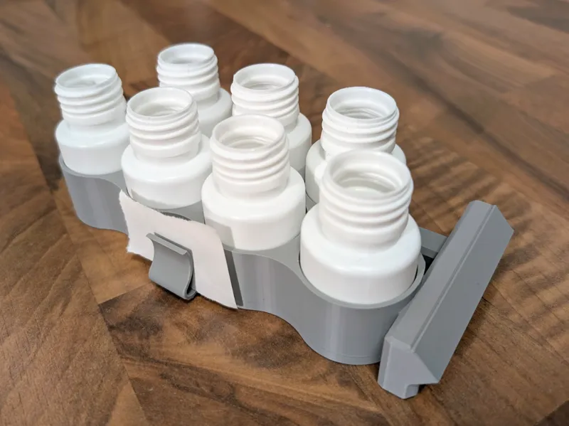 Vial organizer and holder (remix)