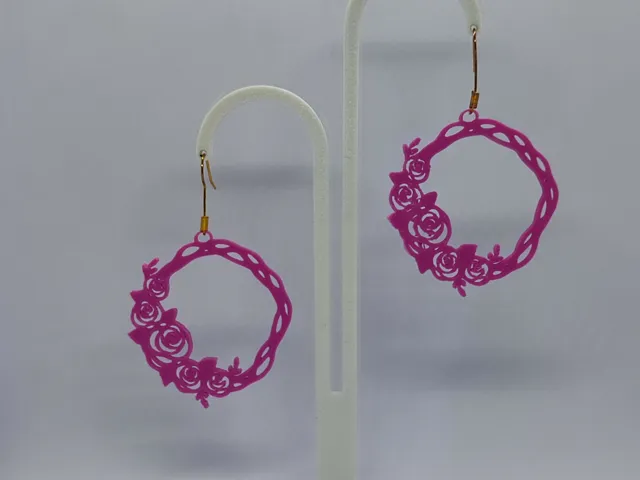 Pendientes Rosal Encantado