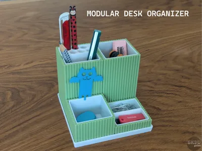 Modular Desk Organizer