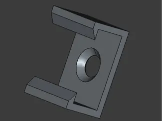 LED tape clip
