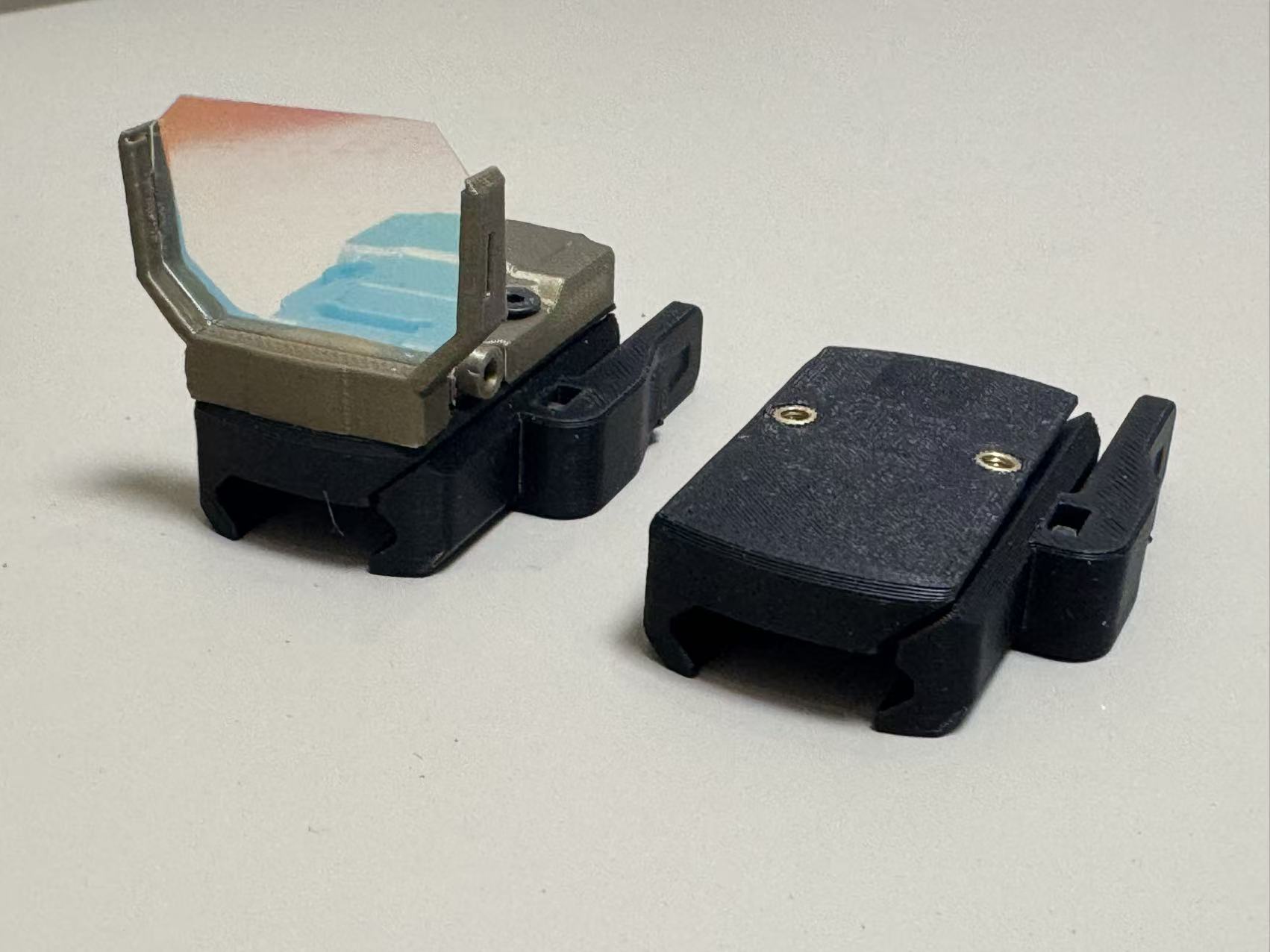 Miniatura 2 do modelo 3D 三角洲行动-微型瞄具转接板