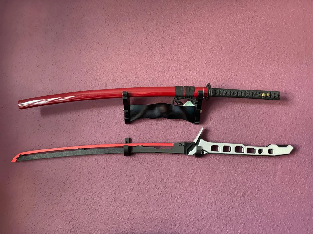 Display épée Acrylique 2 Supports Mural Pour Sabre Laser En Acrylique - Transparent - Pour Épées, Battes De Baseball - PATIKIL Fixation Arme Collection