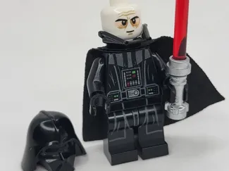 Darth Vader minifigure Brick Man Throne Room Duel