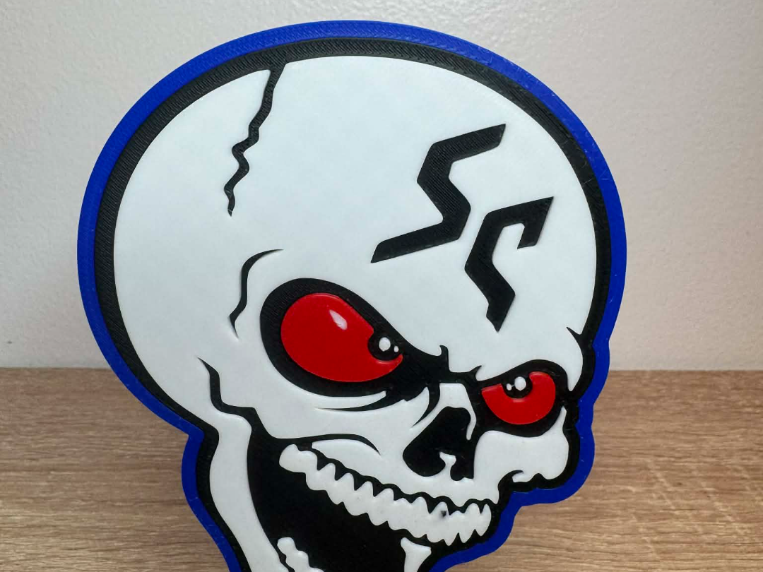 Stone Cold Steve Austin 3:16 Skull Display Stand