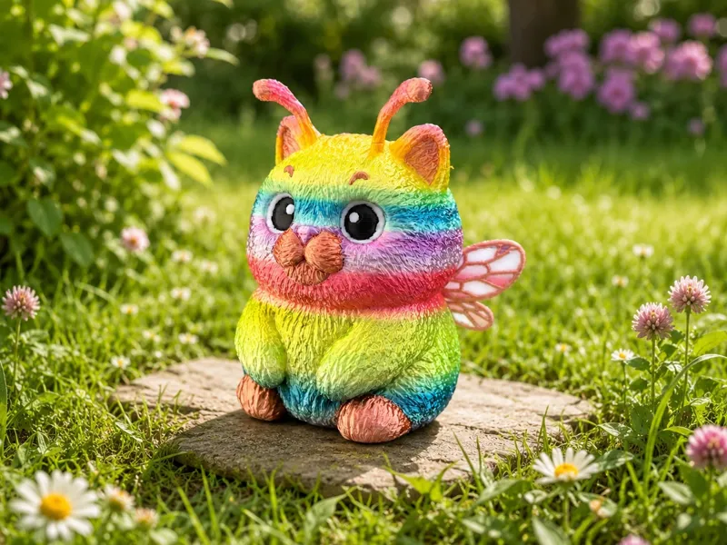 Rainbow Fairy Cat