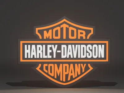 Harley Davidson Lightbox