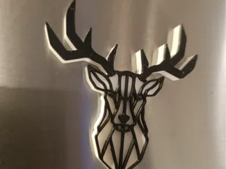 fridge magnet reindeer