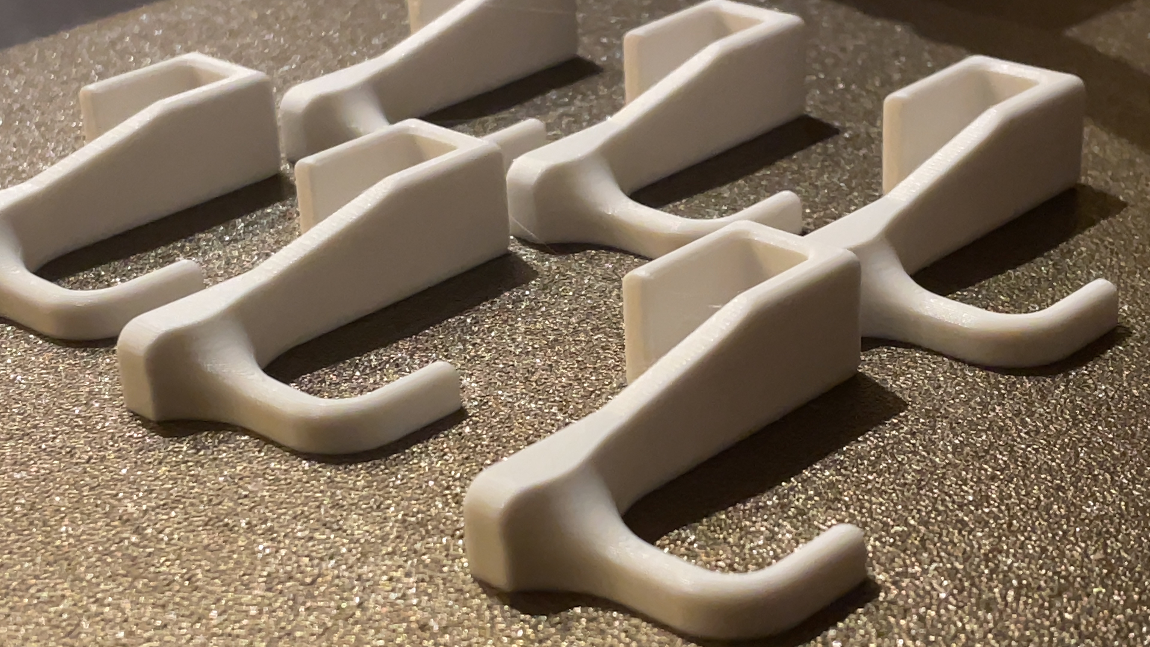 Miniatura 2 do modelo 3D 100%打印成功家用挂钩（栏杆1cm使用）