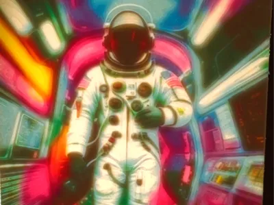 Astronaut in a Spaceship