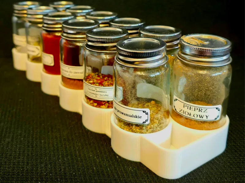 Spice rack for IKEA jars - GULDFISK / CITRONHAJ