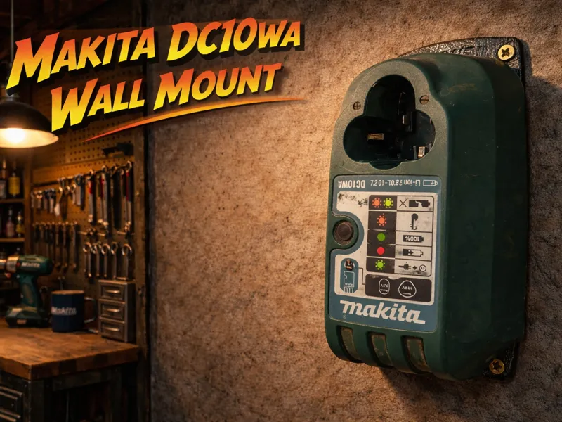 Makita DC10WA Wall mount