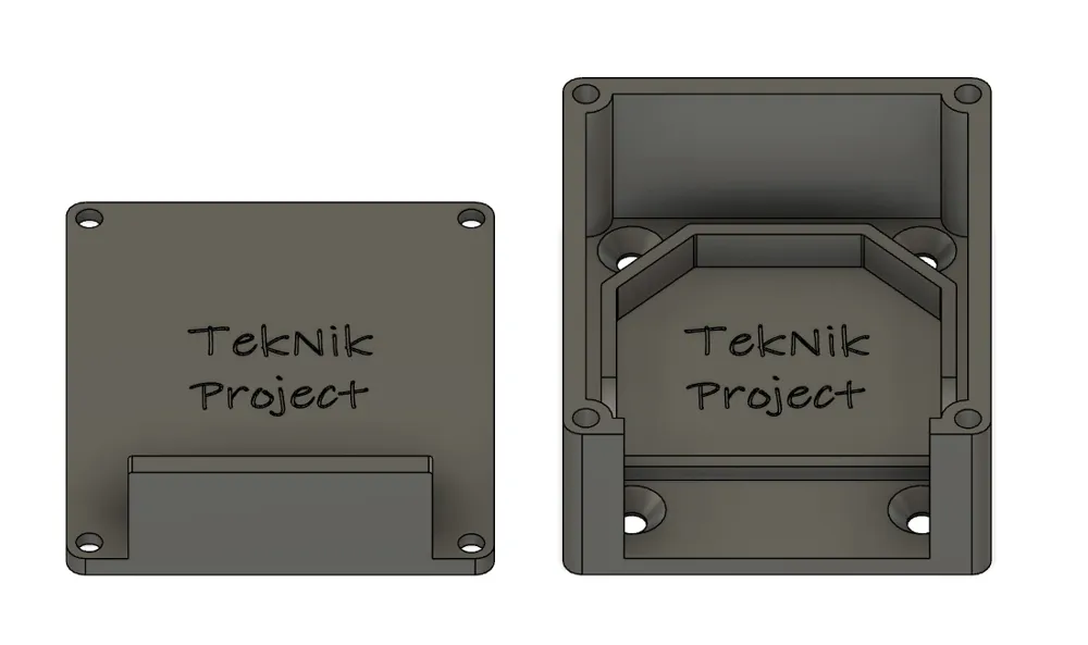 Case Shelly 1 / 1 Plus - Scatola Shelly 1 / 1 Plus - v1 by TekNik ...